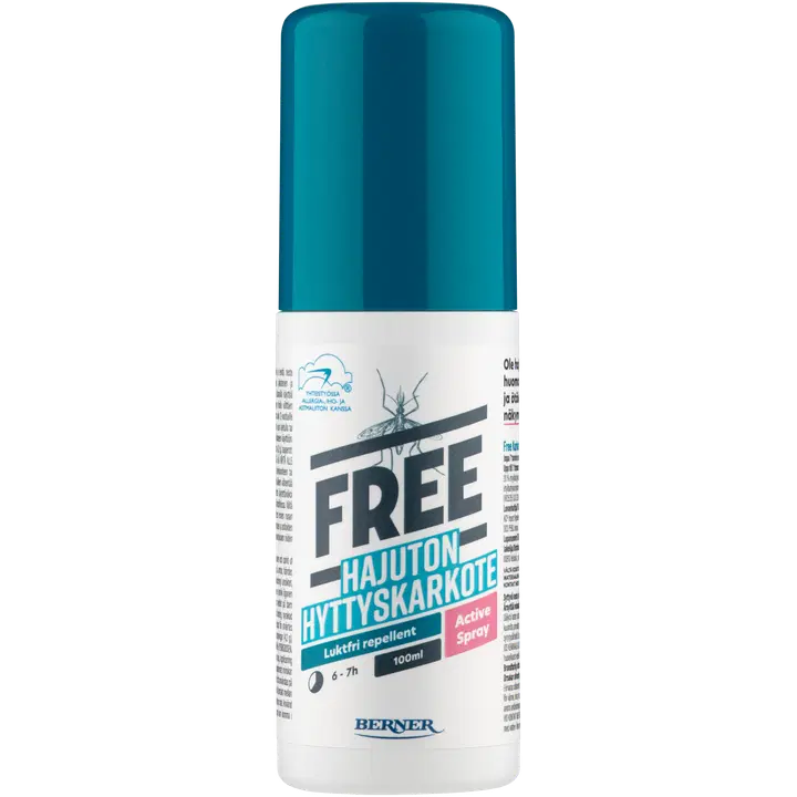 Free 100ml Active Spray Hyttyskarkote