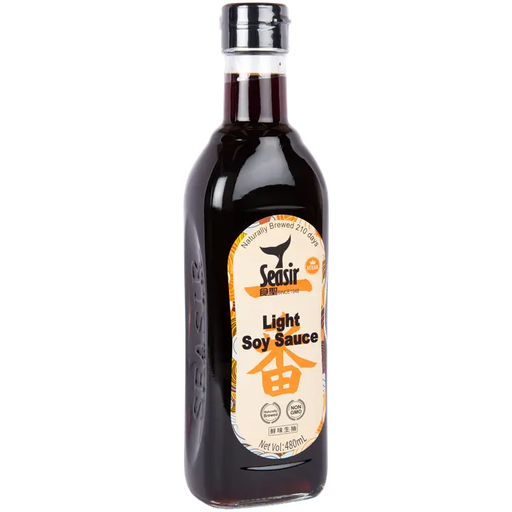 Seasir hele sojakaste 480ml