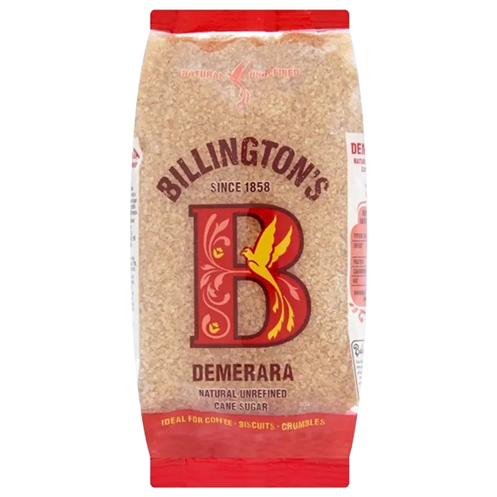 Billington's rafineerimata demerara suhkur 500g