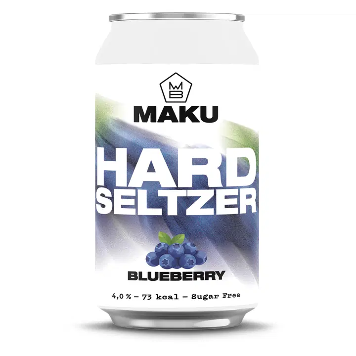 Maku Blueberry Hard Seltzer 4,0% 0,33l