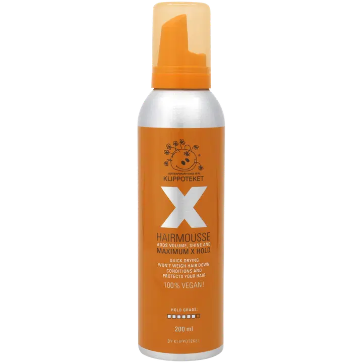 Klippoteket Maximum XX Strong Hair Mousse muotovaahto 200 ml
