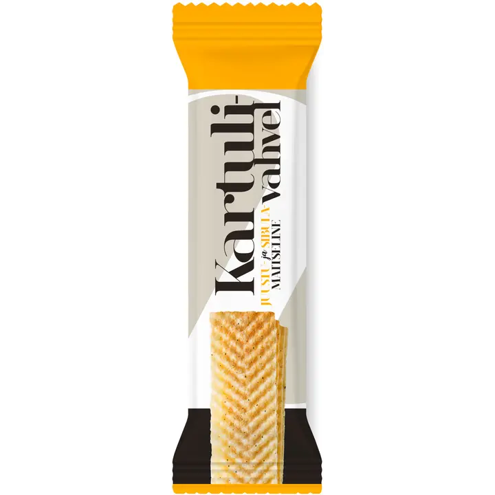 Kartulivahvlid juustu- ja sibulamaitselised 90 g