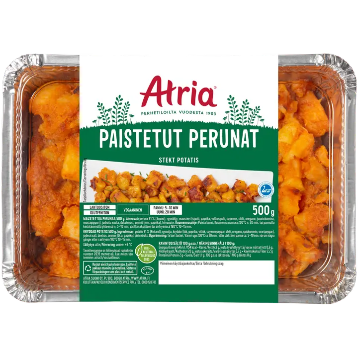 Atria Paistetut Perunat 500g