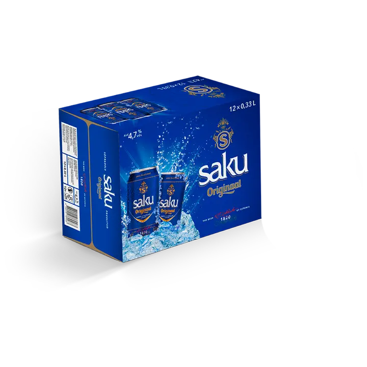 Saku Originaal õlu 12x0,33l kohver