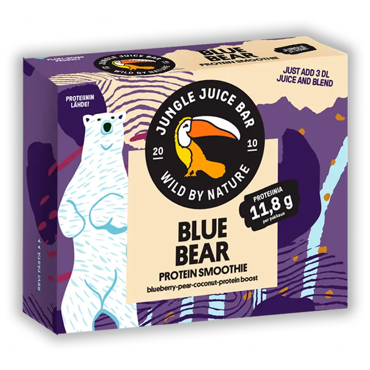 Jungle Juice Bar Blue Bear smoothie mix 250 g