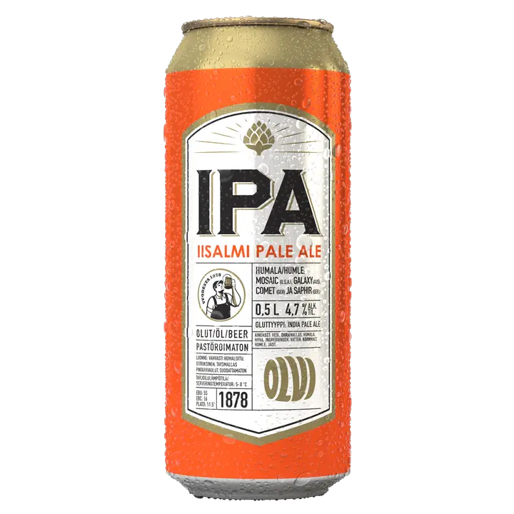 OLVI IPA 4,7% olut 0,5 l tlk