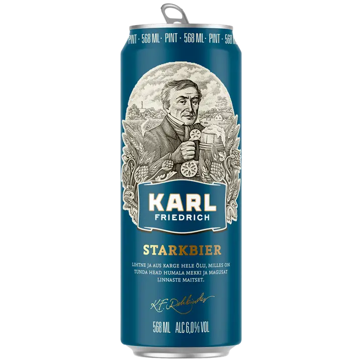 Karl Friedrich Starkbier õlu 6%vol 568ml