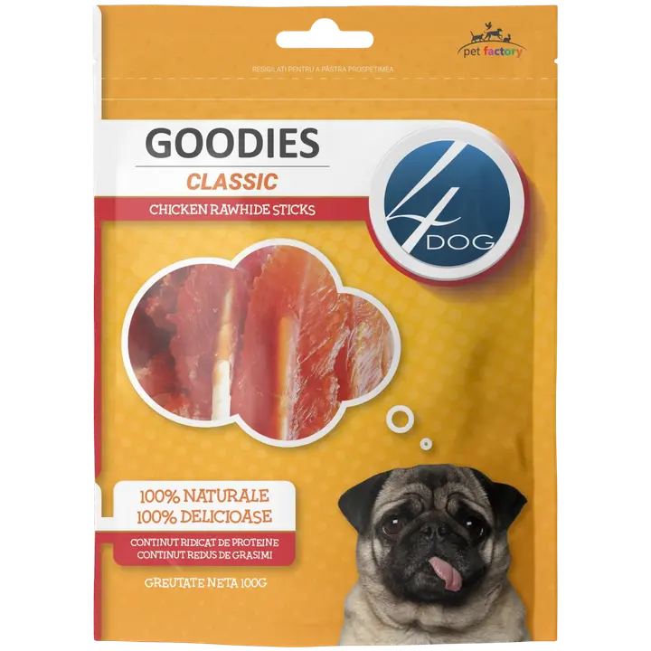 Maiused koertele Kana toornaha pulgad 100g