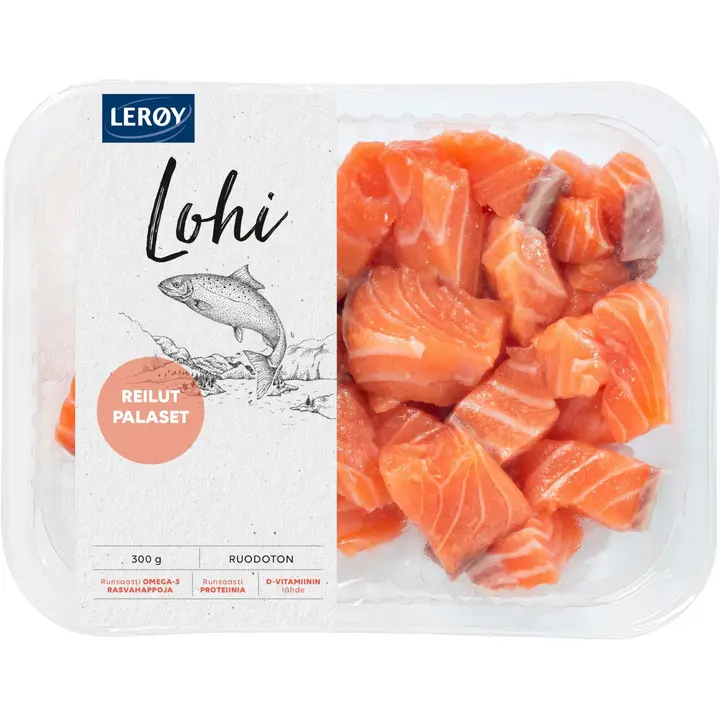 Lerøy 300g reilut lohipalaset
