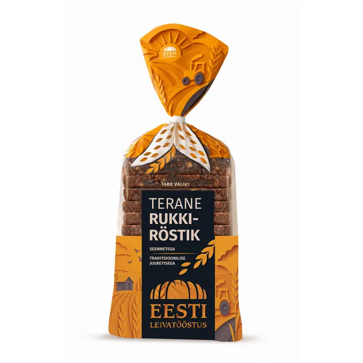 Eesti Leivatööstus Terane Rukkiröstik 660 g