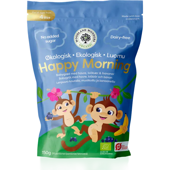 Luomu Happy Morning Puuro 4Kk