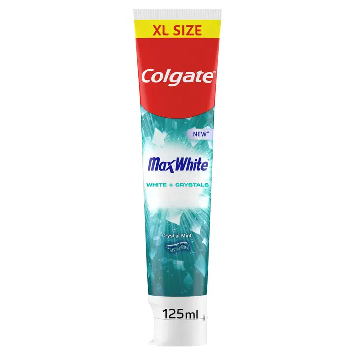 Colgate Max White White + Crystals hammastahna 125 ml