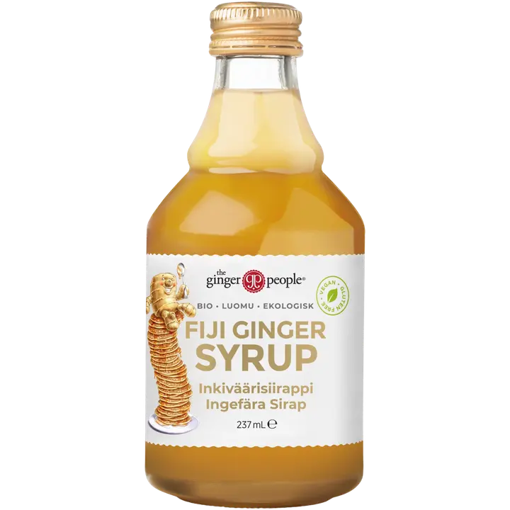 Ginger People Fiji Luomu Inkiväärisiirappi 237ml