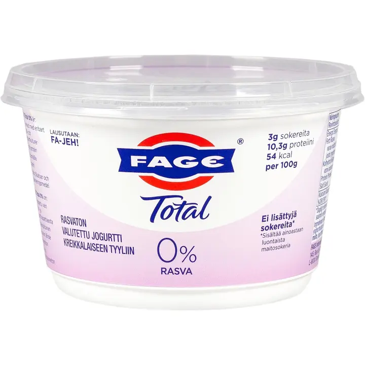 Fage Total kreikkalainen jogurtti 0% 500g