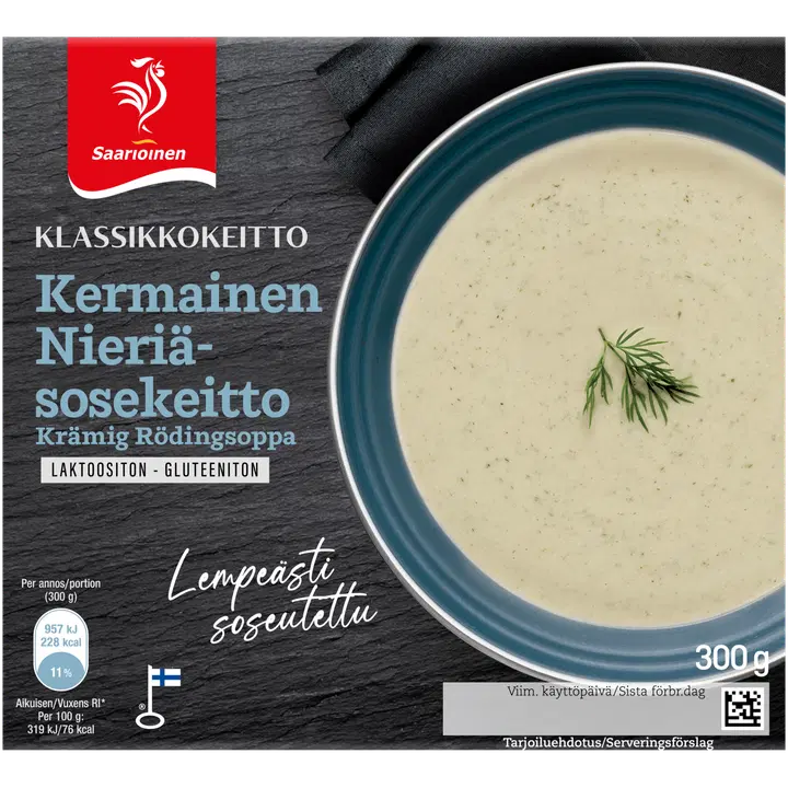 Saarioinen Kermainen nieriäkeitto 300g