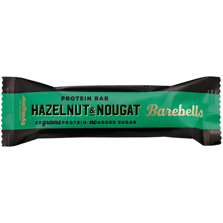 55g Barebells Hazelnut-Nougat proteiinipatukka