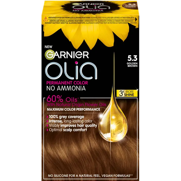 Garnier Olia 5.3 Golden Brown kestoväri 174ml