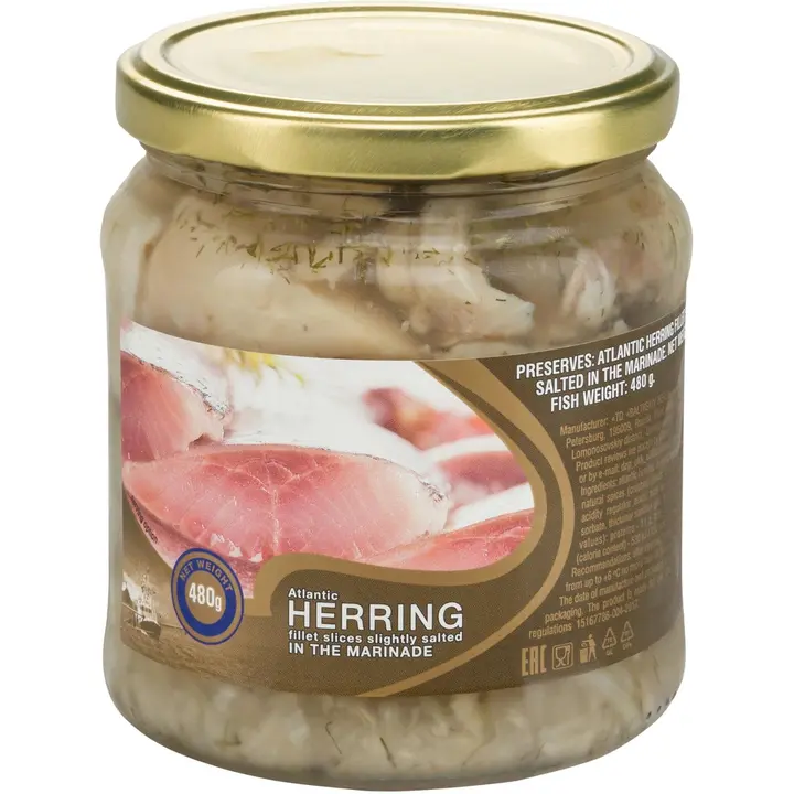 Baltic Cost 480g sillifilee tillimarinoitu