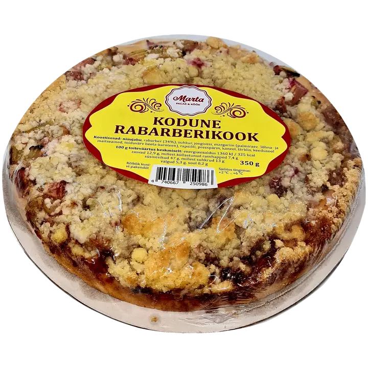 Marta Pagar Kodune Rabarberikook 350 G