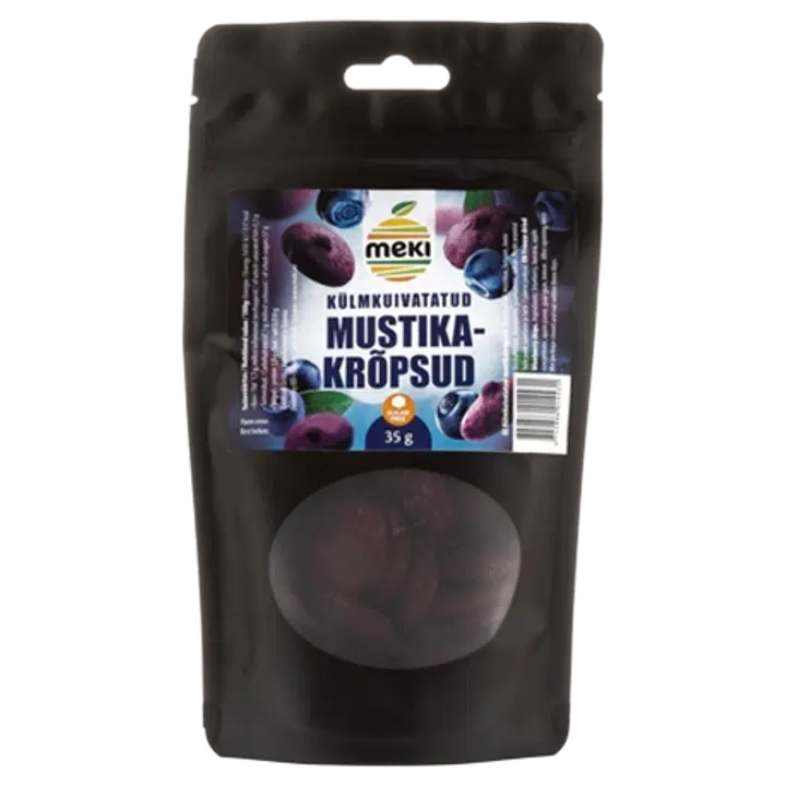 Meki külmkuivatatud mustikakrõpsud 35g