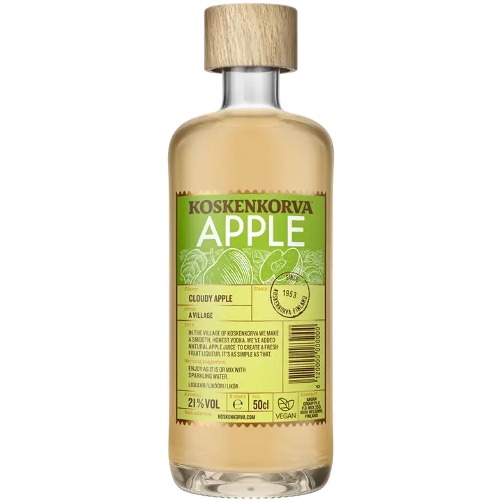 Koskenkorva Apple liköör 21%vol 500ml