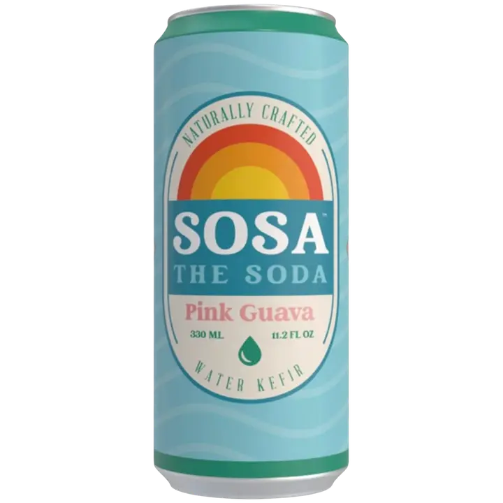 Sosa Water Kefir Pink Guava fermenteeritud jook 330 ml