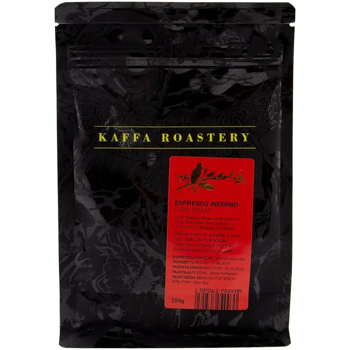 Kaffa Roastery 250g Espresso Inferno suodatinkahvi