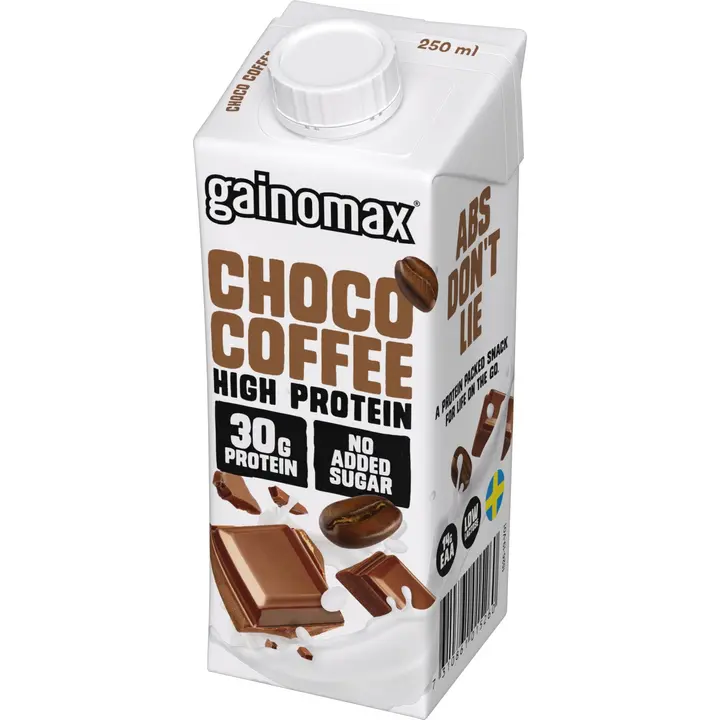 Gainomax High Protein drink Choco Coffee Proteiinijuoma 250ml