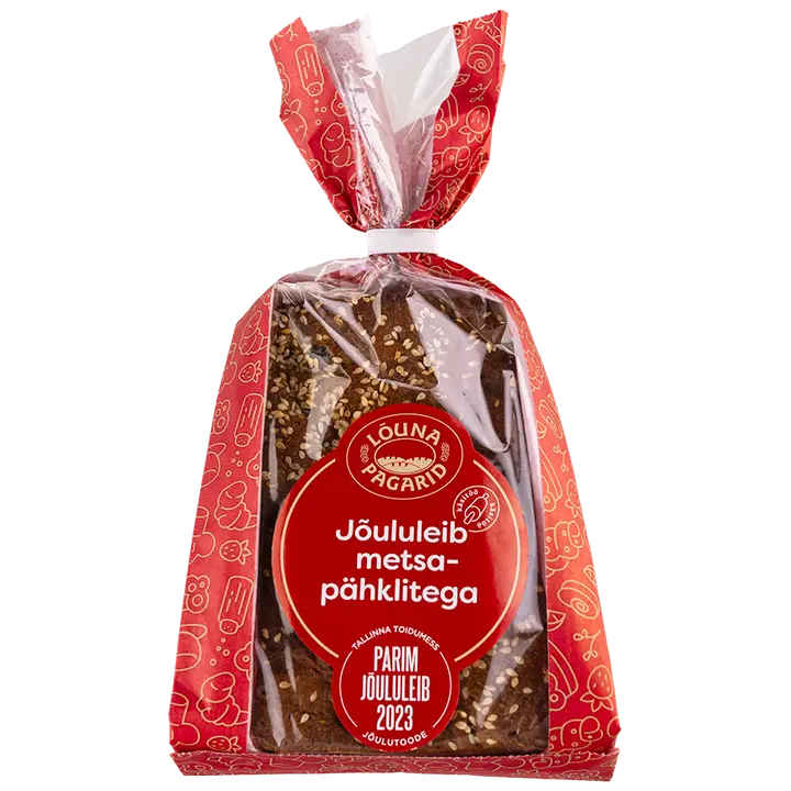 Lõuna Pagarid Jõululeib Metsapähklitega 310 g