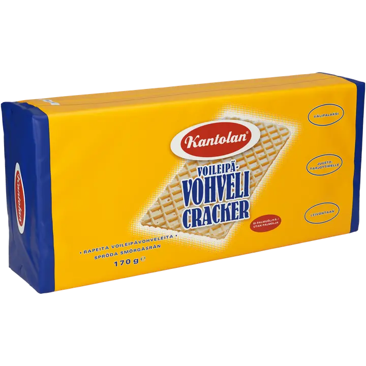Kantolan Voileipävohveli Cracker voileipäkeksi 170g