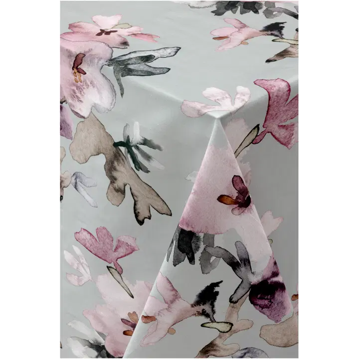 Pentik Hetki pöytäliina 145x250 cm kukka vihreä