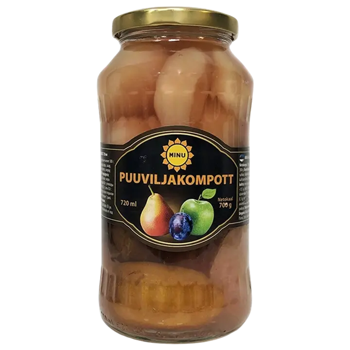 MINU PUUVILJAKOMPOTT 680/380 g