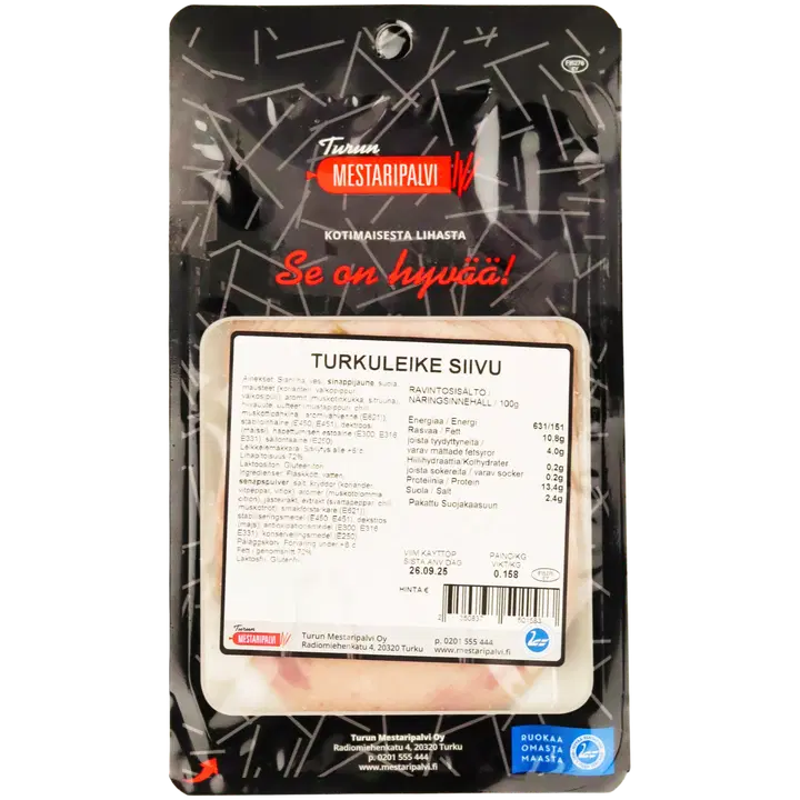 Turun Mestaripalvi Turkuleike siivu n. 150g