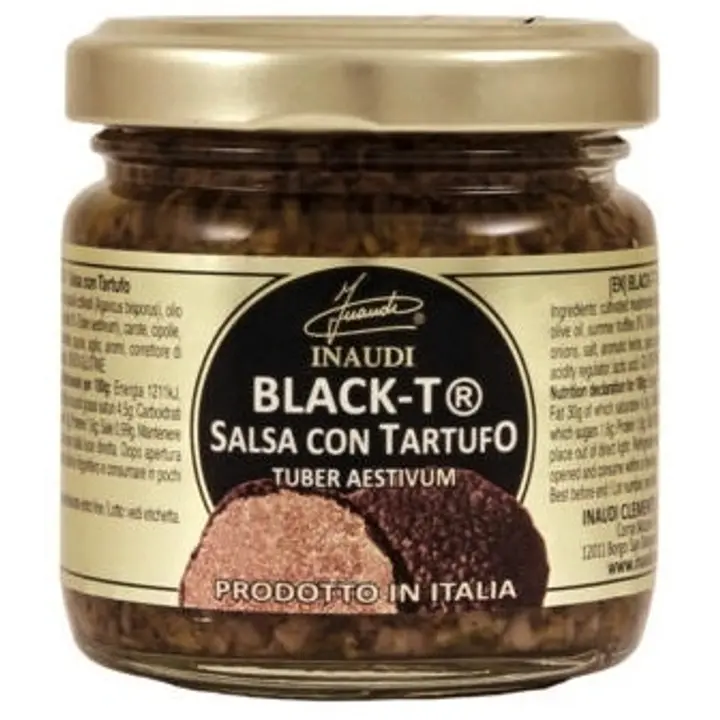 Inaudi Clemente & C.Srl 80g Black-T tryffeli- ja herkkusienimaustetahna