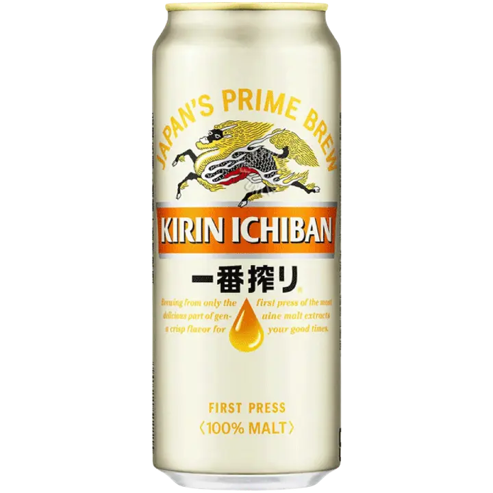 Kirin Ichiban 5% 0,5l japanilainen olut tölkki