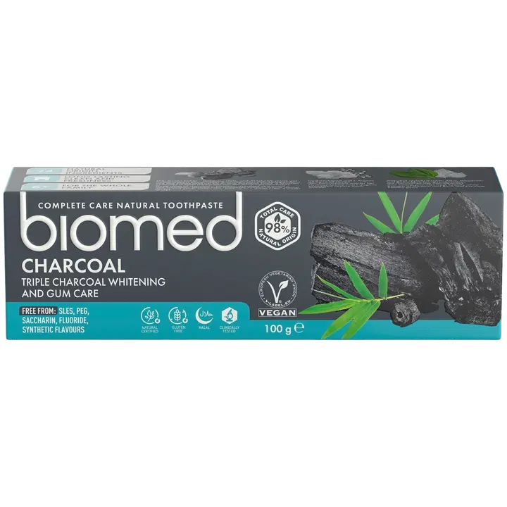 Hambapasta Biomed Charcoal 100g