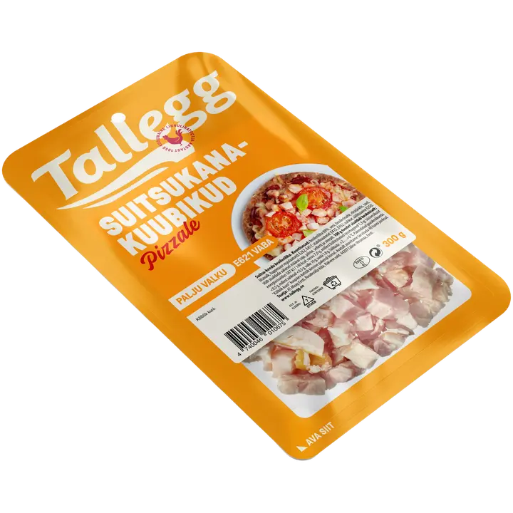 Tallegg Kana Suitsuliha Kuubikud 300G
