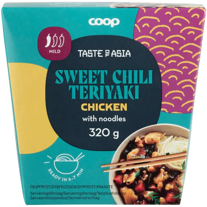 Coop magus tšilli-teriyaki kana, 320 g