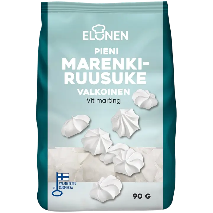 Elonen pieni marenkiruusuke valkoinen 90g