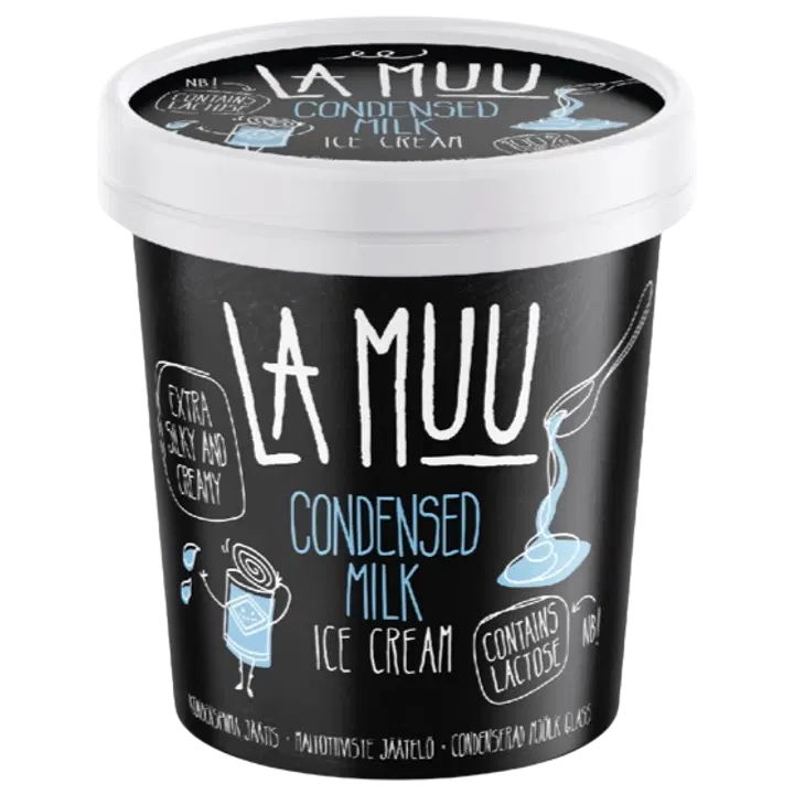 La Muu Kondenspiimajäätis 250g/500 ml
