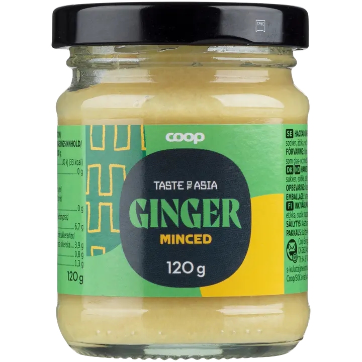 Coop Taste of Asia inkiväärimurska 120 g