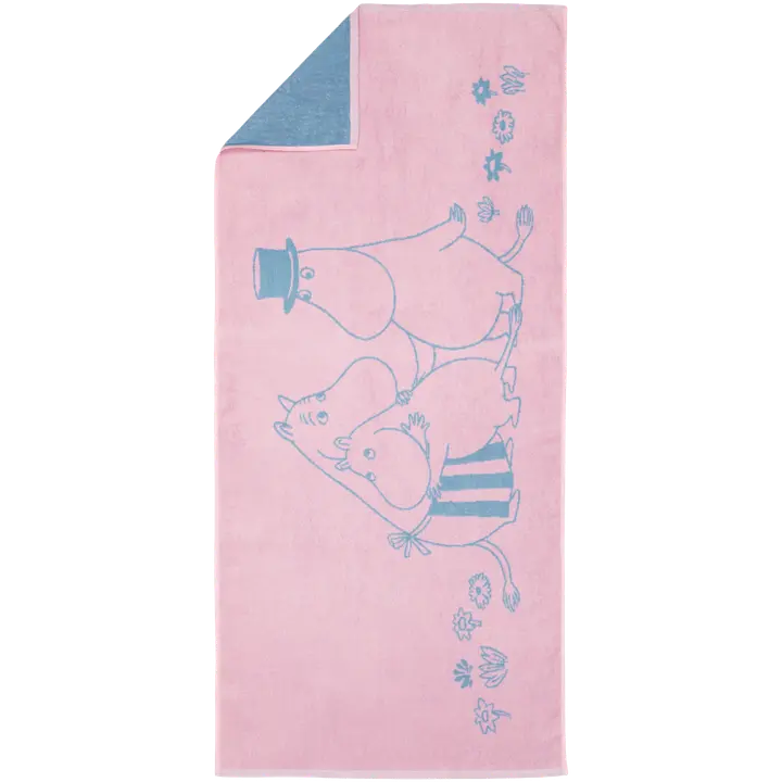 Moomin Arabia kylpypyyhe 70x140 Perheen Parissa