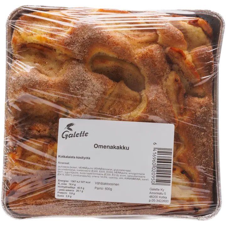 Galette 560g Omenakakku makeapiiras
