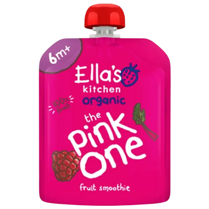Ella's Kitchen The Pink One, Pinkki hedelmäsmoothie LUOMU 90g