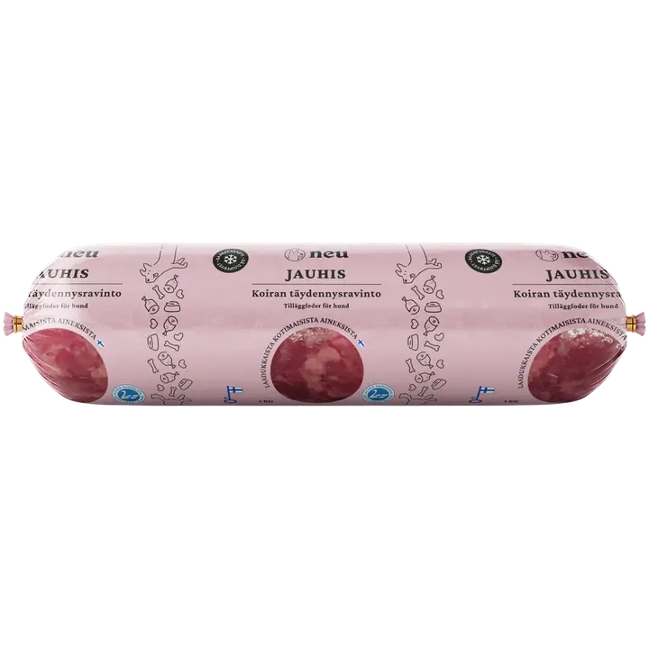 NEUfrau Oy Jauheliha koiran täydennysravinto pakaste 1kg