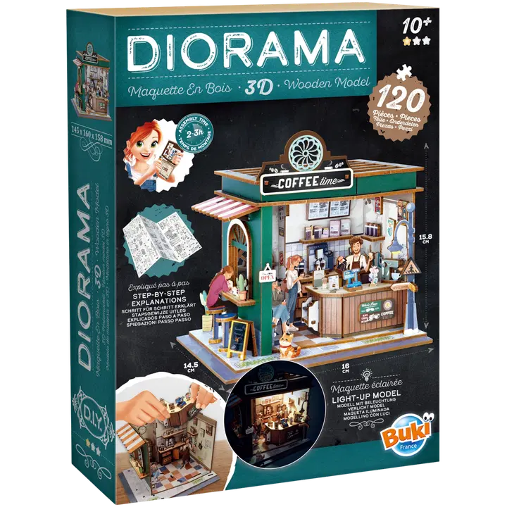 Café diorama