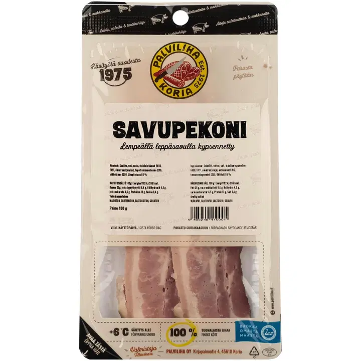 Palviliha Kypsä savupekonisiivu 150 g
