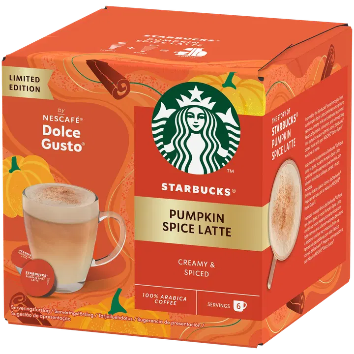 Starbucks Nescafé Dolce Gusto Pumpkin Spiced Latte 12kaps/129g