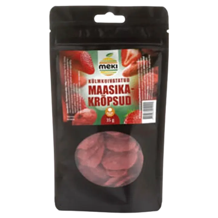 Meki külmkuivatatud maasikakrõpsud 35g