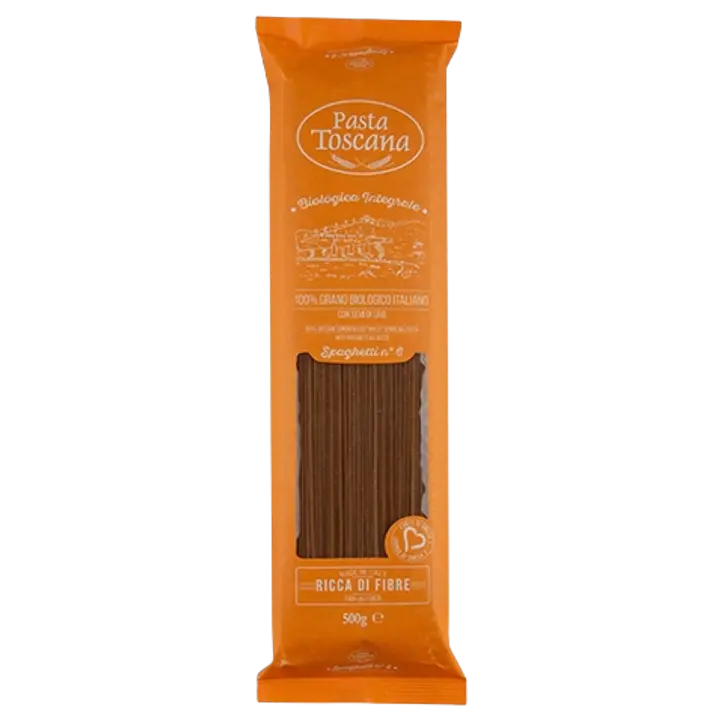 Täistera pasta Spaghetti Omega-3 500 g, Öko